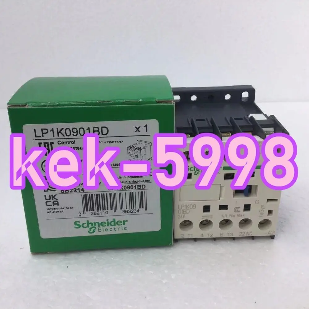 

1PC NEW LP1K0901BD DC 24V 9A Contactor Control