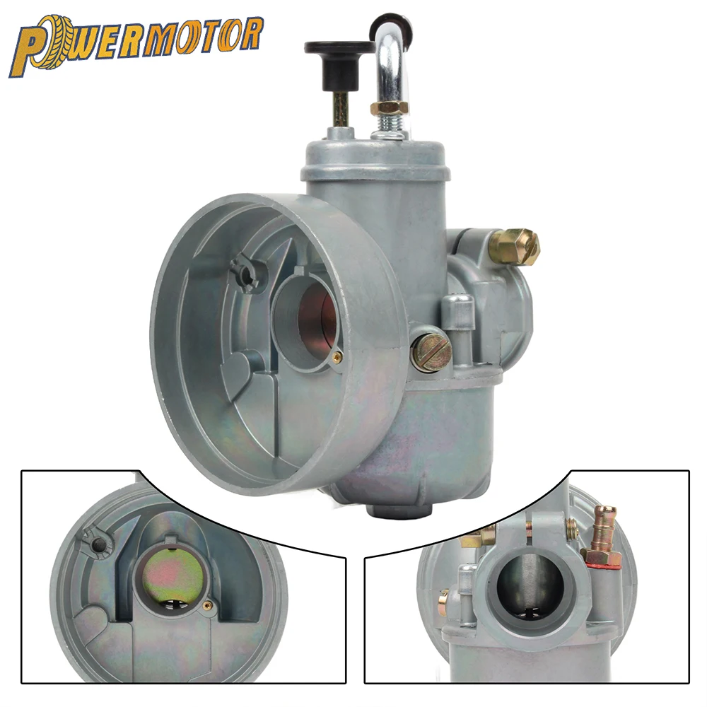 Motorcycle 17mm Carburetor Air Filter Replacement For PUCH 17 Bing Dax Moped Scooter Motorbike Replacement Universal Parts
