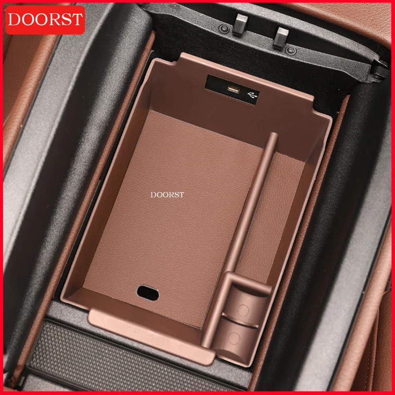 

Для Mercedes Benz GLE GLS Class W167 X167 автомобильный подлокотник с центральным управлением, ящик для хранения, аксессуары для модификации интерьера