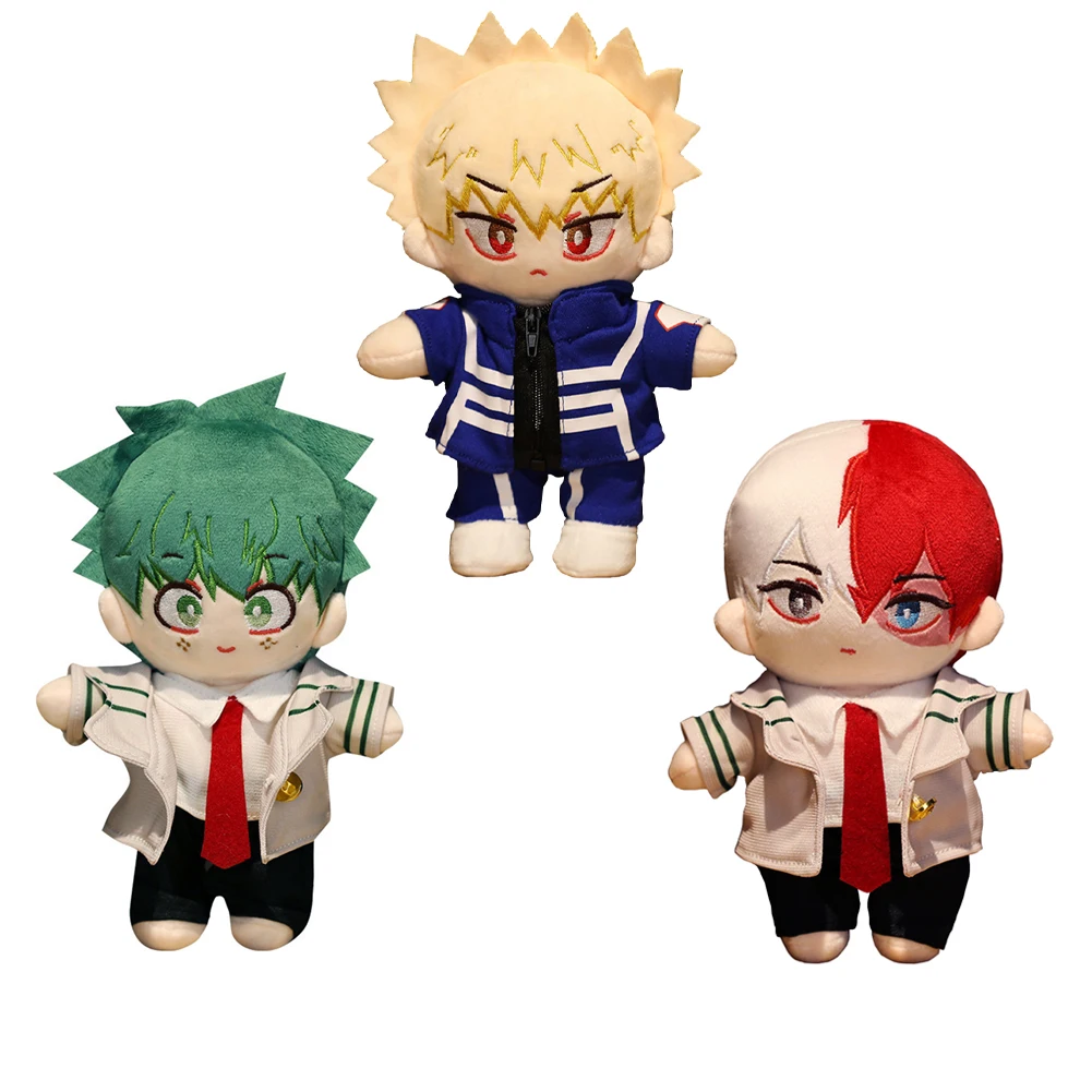 

MHA аниме периферийные устройства Midoriya Izuku Bakugou Katsuki действие плюшевая кукла MHA украшение комнаты милая мягкая игрушка подарок на фестиваль