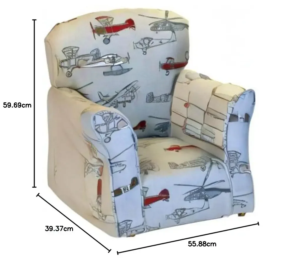 Móveis para casa Rocker infantil, algodão tempestade à mão livre