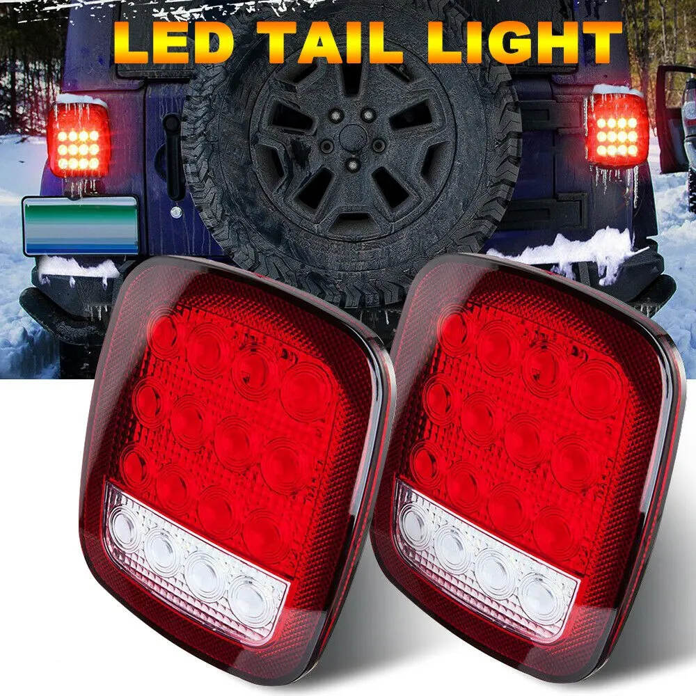 LED Rücklicht Rücklicht Bremse Rückwärts blinker für Jeep Wrangler tj cj yj