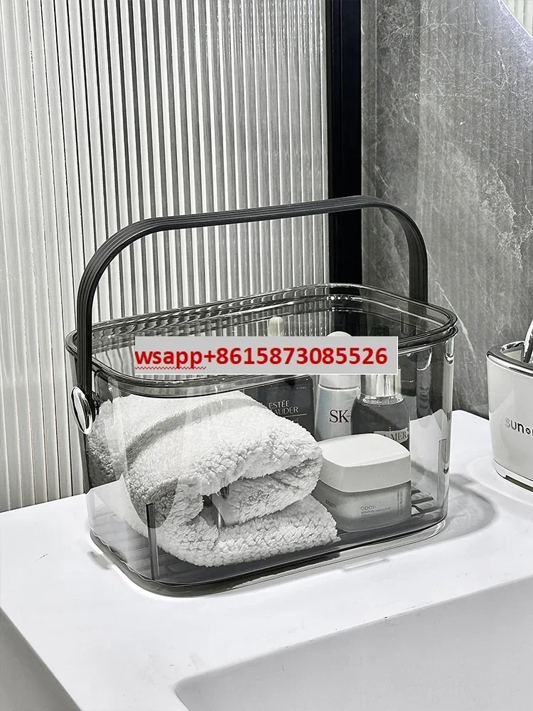 Handheld bath basket, toiletries storage, basket basket drain