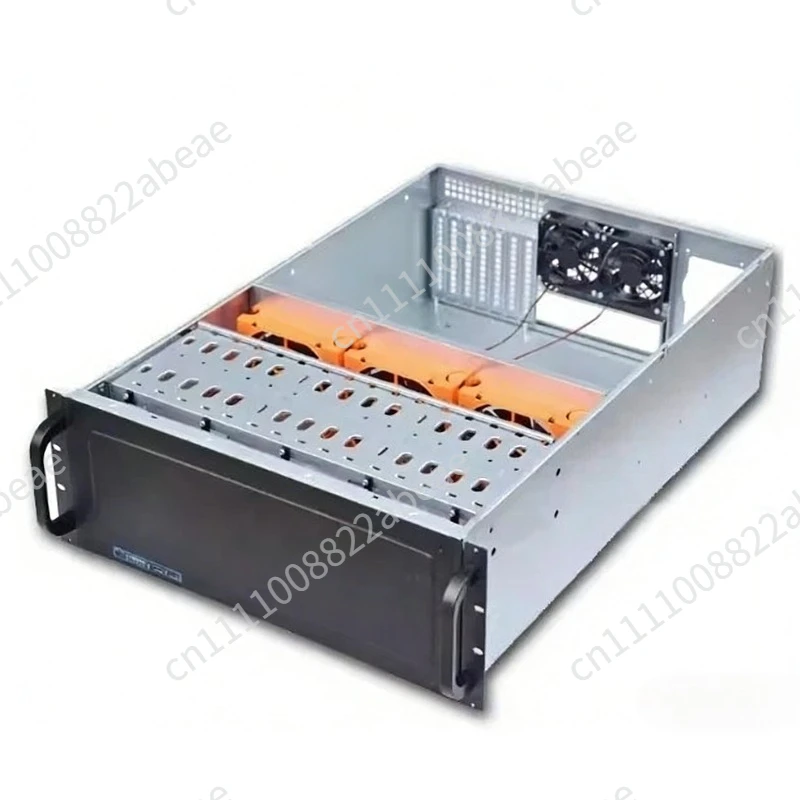 4U Industrial Rack Mount Case 480MM Depth Support 15HDD Storage Server Chassis IPFS Server Max Install 12x13 inch Motherobard