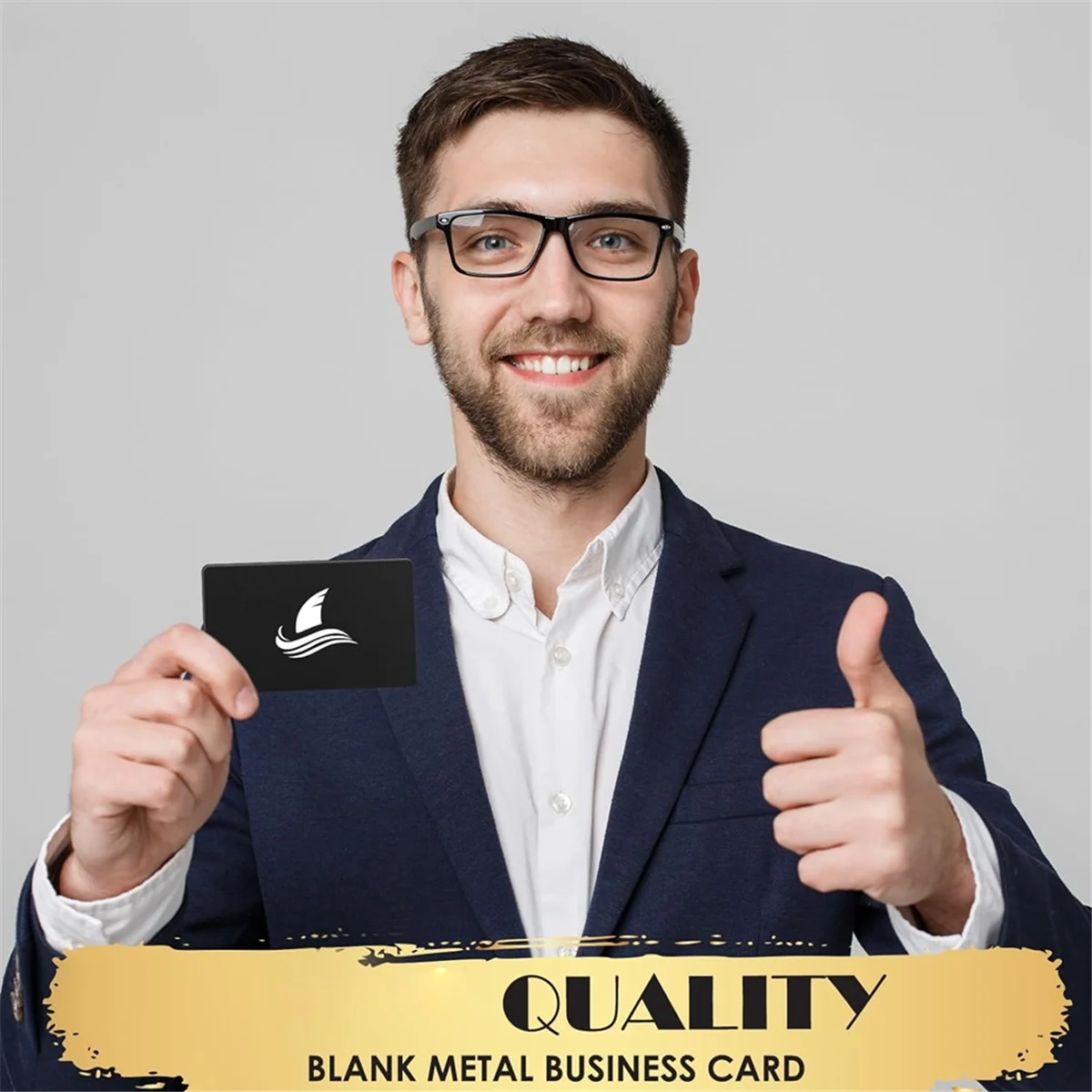 Gfc-100 قطعة نقش معدني فارغات من صفائح الألومنيوم النقش بالليزر بطاقة الأعمال النقش DIY بطاقات الهدايا، أسود غير لامع