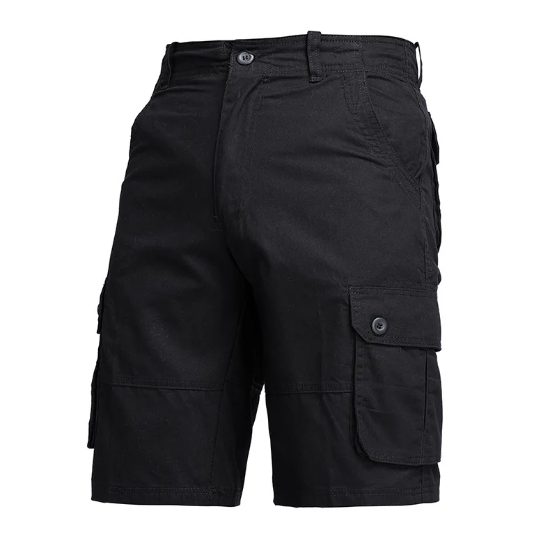 Men's Multi-Pocket Cargo Workwear Shorts New Men's Casual Cargo Shorts Multi-Pocket Straight Leg Work Outdoor Daily Wear Shorts