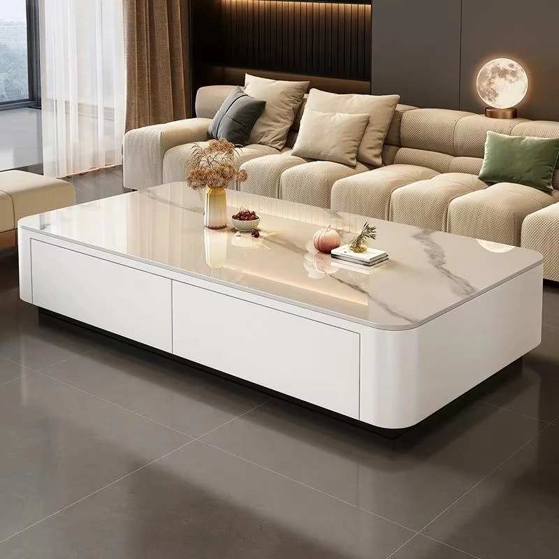 Obrázek 7: Moderní luxusní design žití pokoj nábytek úložný pivot káva stůl pro domácí vila
