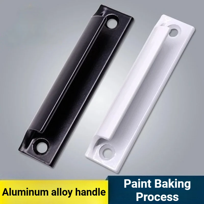 Home aluminum alloy cabinet drawer door handle, matching screws, sliding sliding sliding door balcony door and window handle