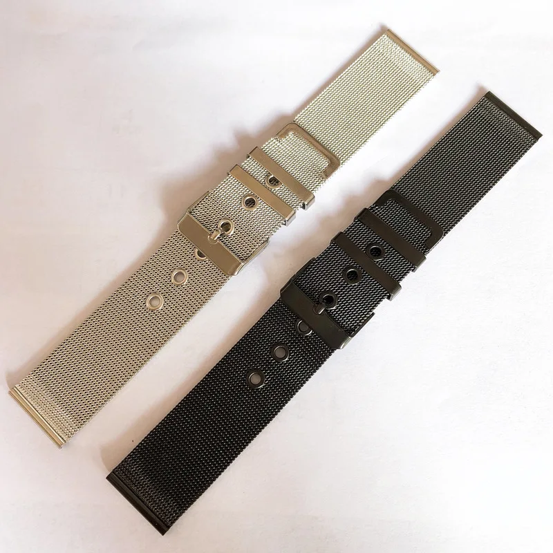 도구와 유니버설 방수 시계 팔찌 액세서리에 대 한 18mm 20mm 22mm 스테인레스 스틸 밀라노 시계 스트랩 교체