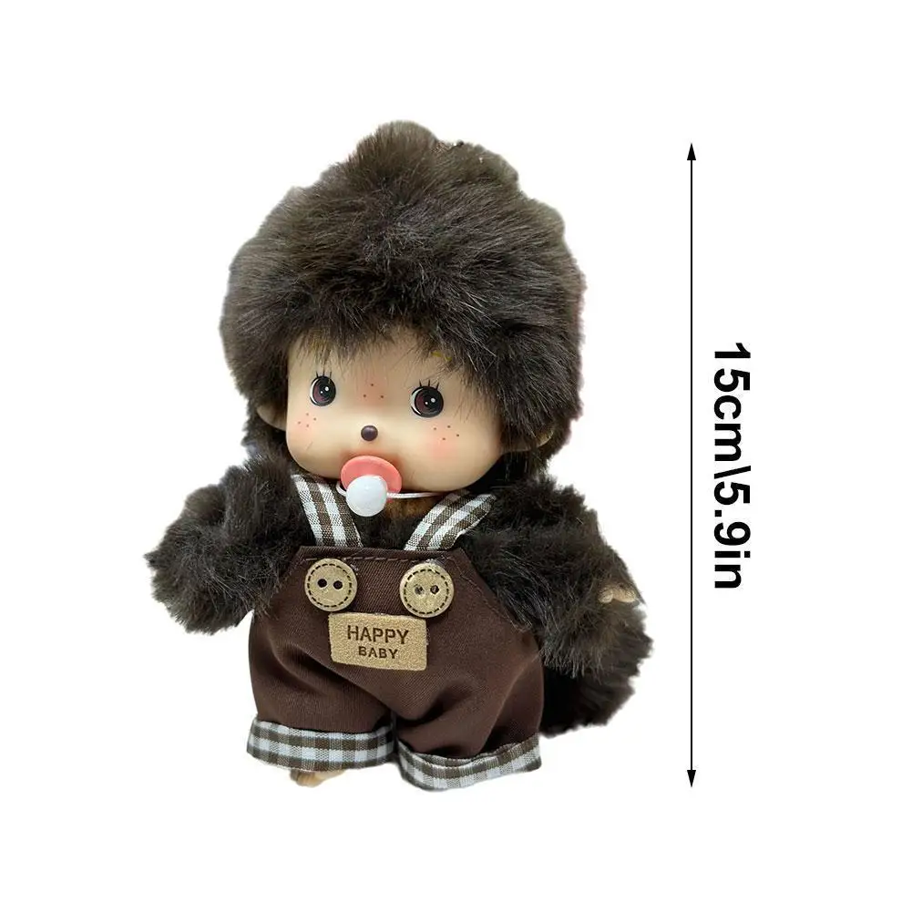 Prachtige uitstraling 15 cm Mongon Monkey schattige knuffel straatjongen slaapkamer kamer decoratie kinderen verjaardagscadeau pluche pop
