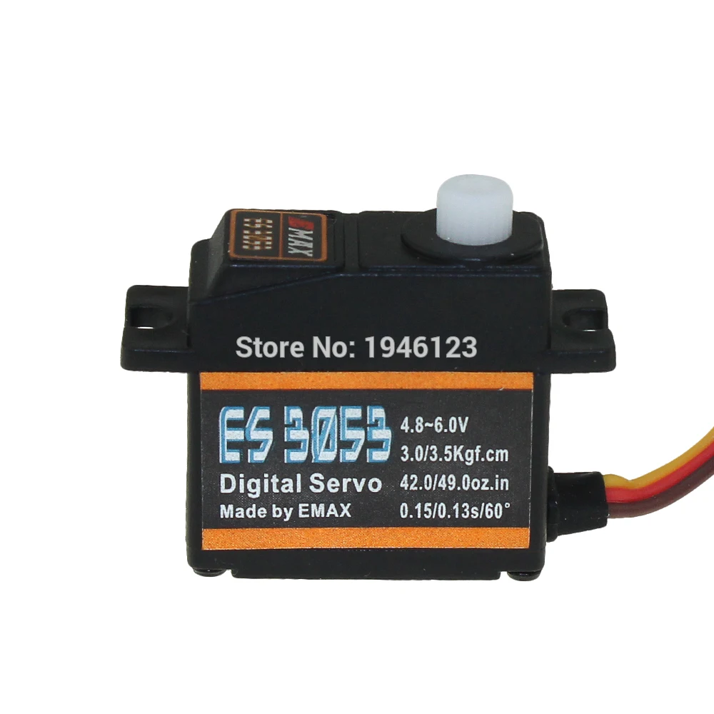 EMAX Digital Metal Servo ES3003 ES3053 ES3054 17g Metal Gear for RC FPV Fixed Wing Airplane