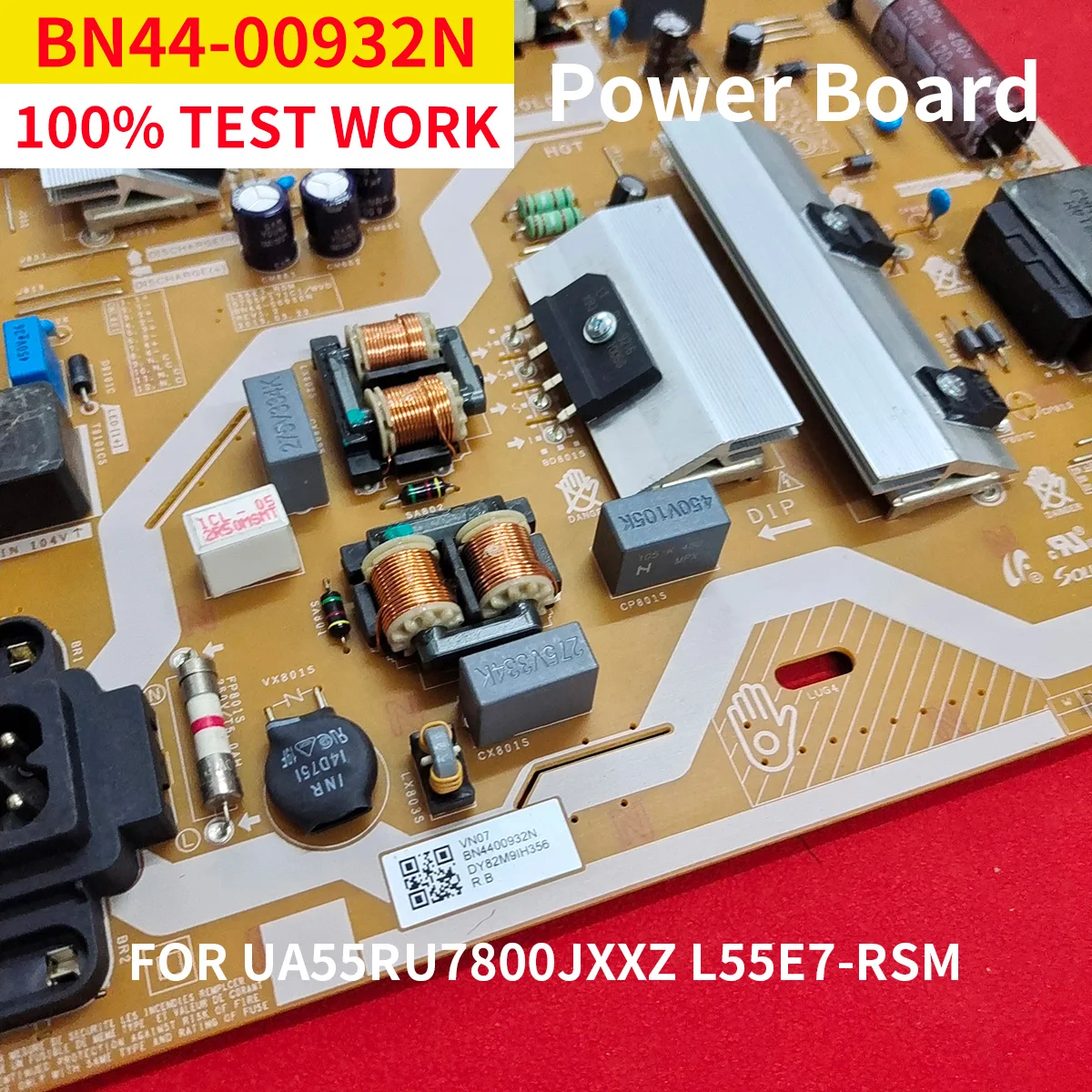 

New BN44-00932A/B/C BN44-00932G/H/M BN44-00932N/S L55E7_RSM Power Supply Board for UA49RU7300 UE50RU7100 UE58RU7102 UN55RU7300