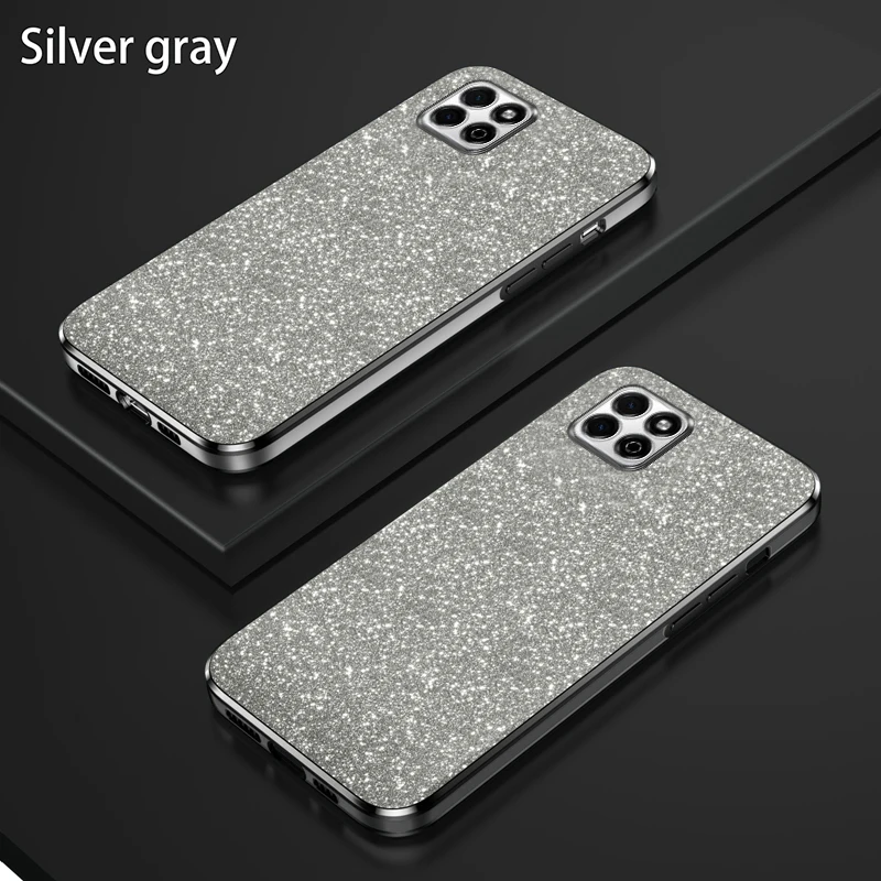 For Honor X6 Case Honor X6s Phone Case VNE-LX1 VNE-LX2 VNE-LX3 Luxury Gradient Glitter Plating Silicone Back Cover Funda