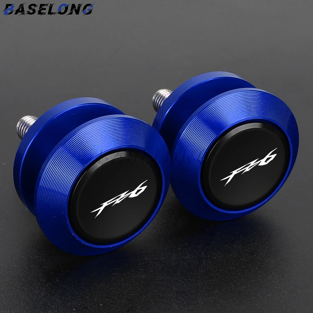 FOR YAMAHA FZ6 FZ-6 FAZER 600 FZ6S FZ6N 1998-2010 2009 2008 Motorcycles Accessories Swingarm Spools Rear Stand Screws Sliders