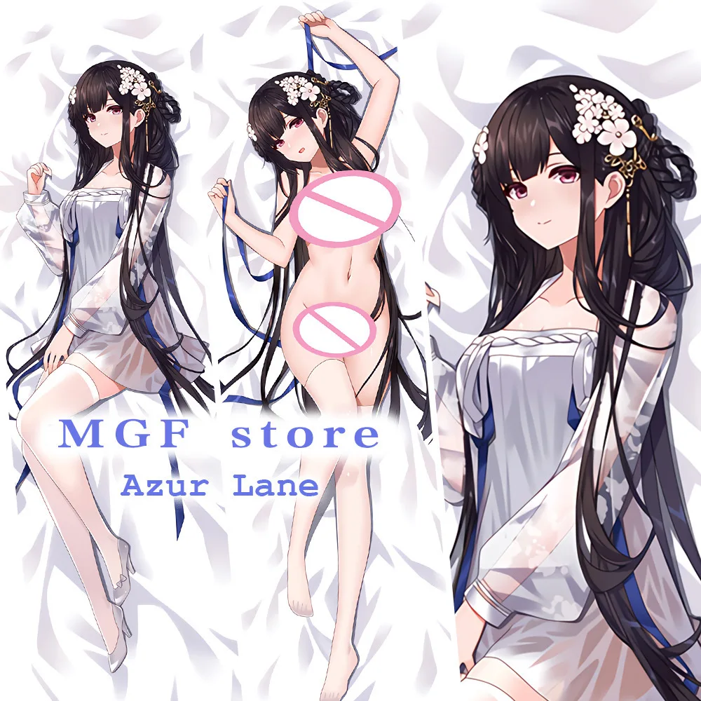 

Azur Lane Pillowcase Pillows Sexy Girl Double-Sided Printing Hing Body Anime Character Dakiaura Home Decoration