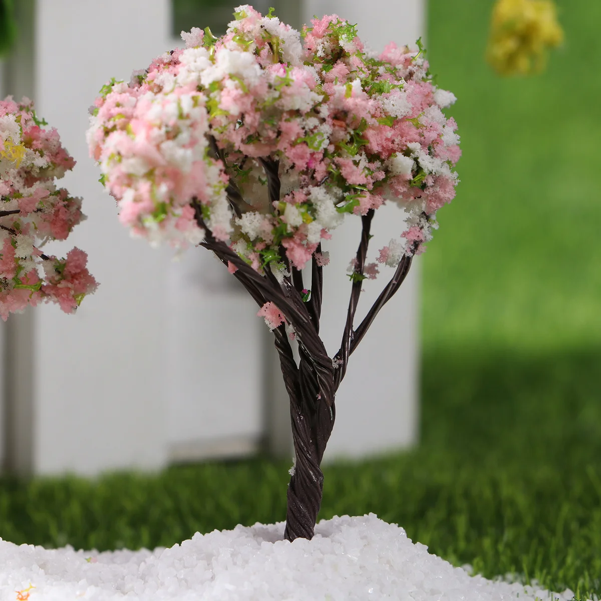 

10Pcs Simulation Tree Mini Ornaments Realistic Micro Landscape Succulent Plants for DIY Fairy Garden Terrarium Decorations