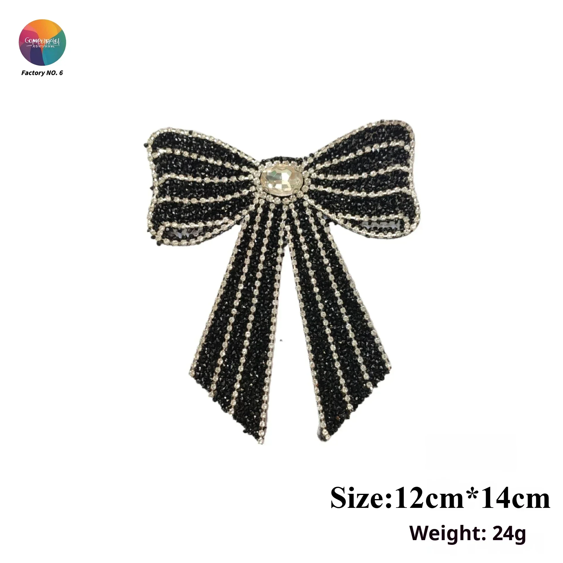 Chain Bow Flower Self-adhesive Ins Pneumatic Diamond Tape Sticker Dress Armband Accessories Flower Sweater Clothing Accessories