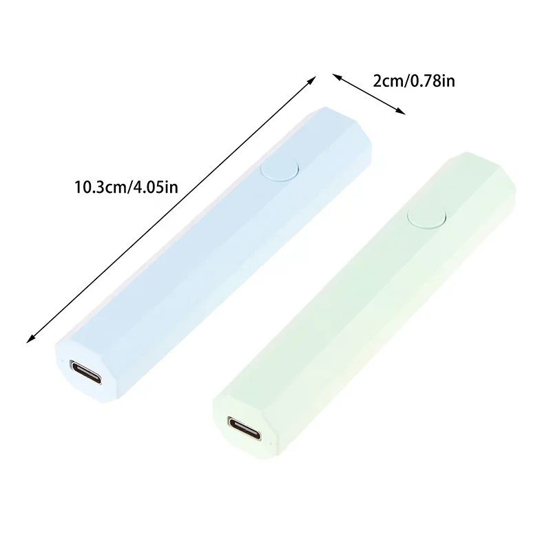 المحمولة باليد مسمار مصباح صالون سريعة الجافة USB آلة أدوات العلاج بالضوء المنزلية المهنية الأشعة فوق البنفسجية LED مسمار أدوات