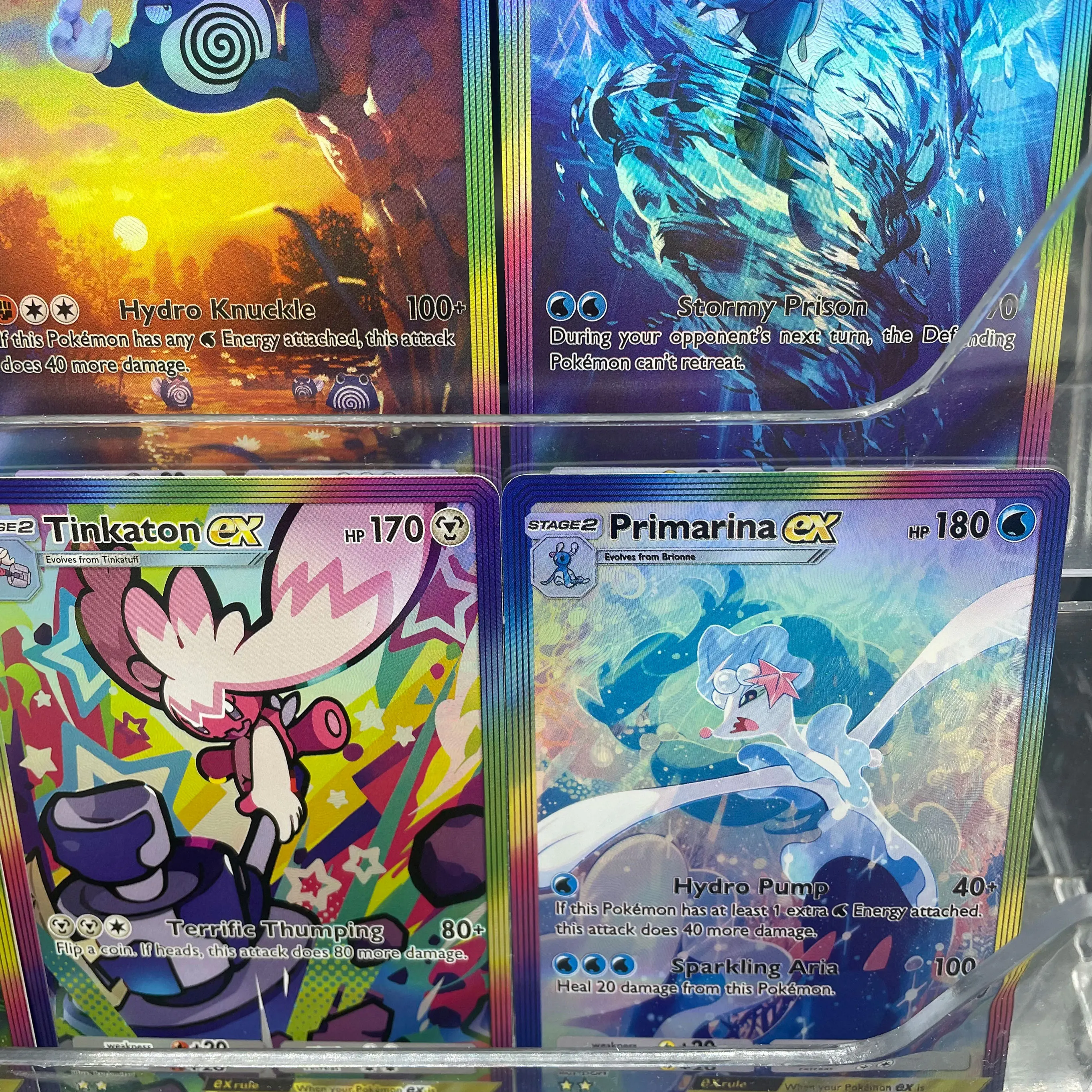 Carte de Collection faite maison, bricolage, Anime PTCG TCG, Version anglaise, Gengar Dragonite Lunala Infernape EX, carte de jeu, cadeau