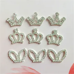 10PCS New children's crown alloy jewellery accessories DIY handmade hair accessories clothing bag material mobile phone decorati