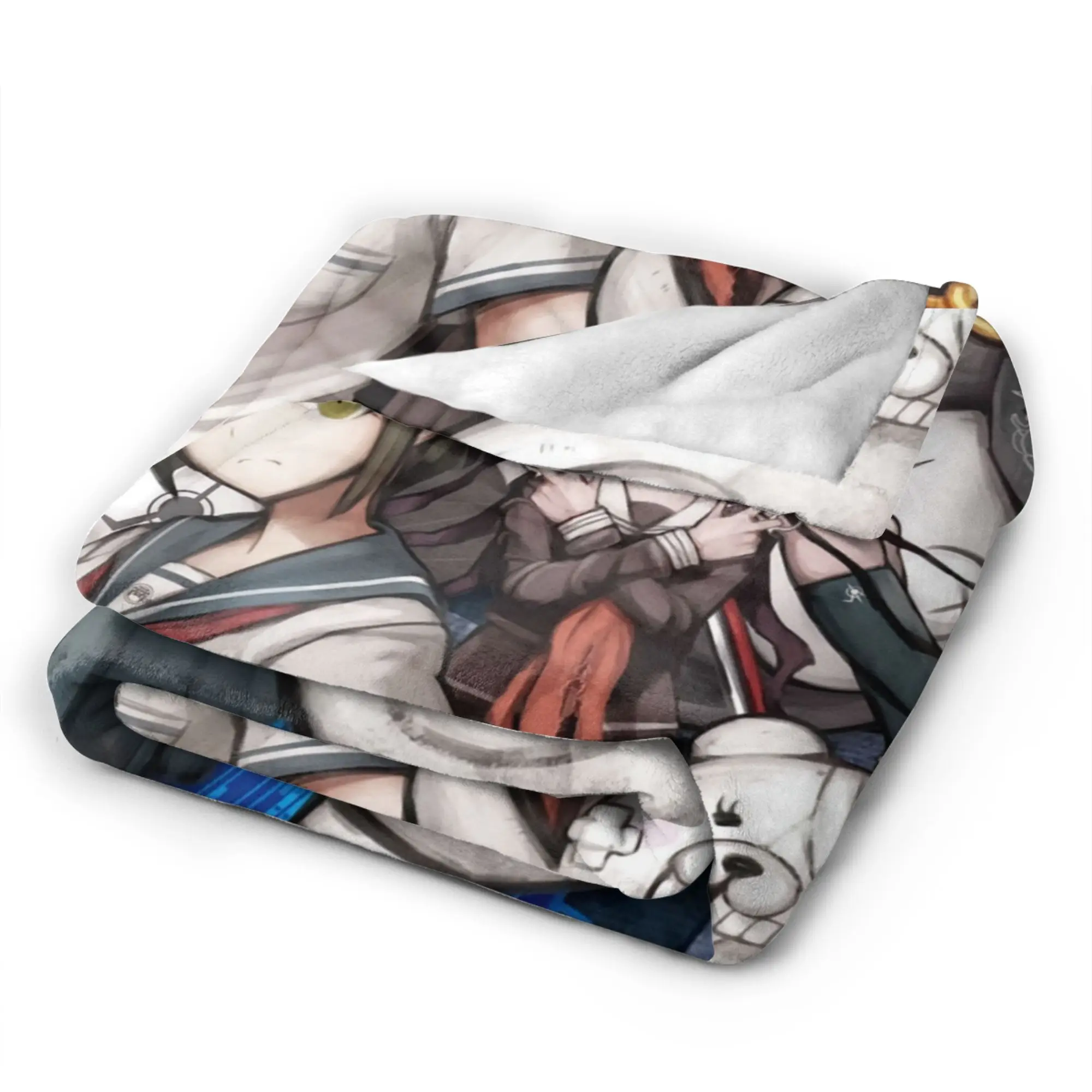 Danganronpa Blanket Quality Super Warm Nagito Komaeda The Ultimate Bedding Throws Winter Boy Girl Couch Chair Funny Bedspread