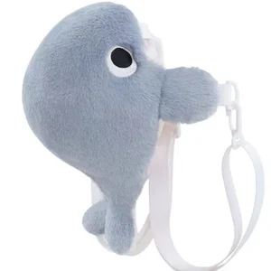 Netter Haifischplüsch -Rucksack für Kinder, Kawaii Whale Fisch Cartoon Puppenschule, Kinderrucksäcke, Mini -Aufbewahrungstasche, Frauentaschen 10 Hauptverkaufs -Rucksackfische - №7