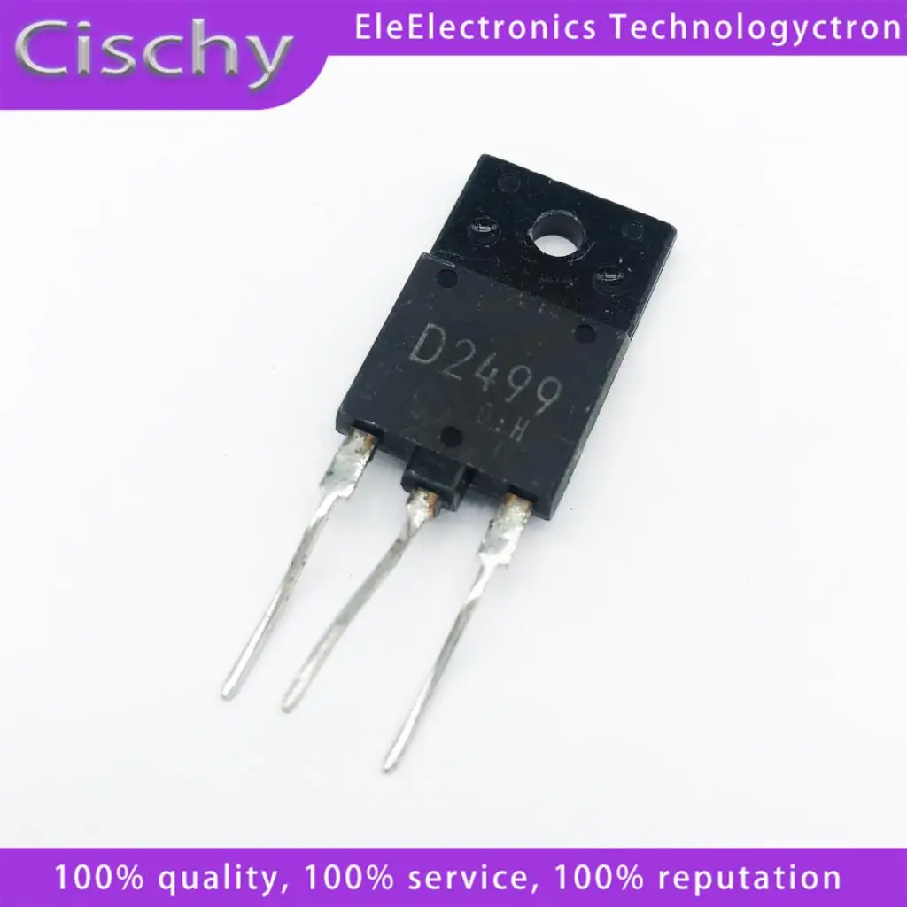10 قطعة 2SD2499 D2499 TO-3P عالية الوضوح مدير التلفزيون الملون جديد 1700/600 فولت 6A 50 واط #1