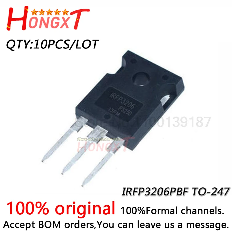 

10 шт. 100% новый IRFP3206PBF IRFP3206 TO-247 полевой эффект MOS трубка 60 в 120A 200A