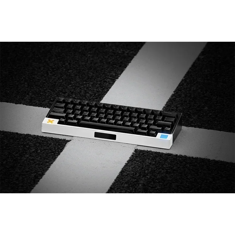 Angry Miao AM 65 LESS R2 Mechanical Keyboard RGB Aluminium Alloy Custom Three Mode Hot Swap Wireless Gaming Keyboard Pc Gamer