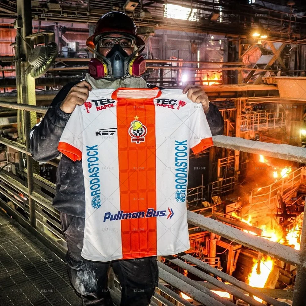 

25 New Chile Football Training Jerseys Men Jerseys Adults & Kids Jerseys For Fans Cobresal 3D Mesh Men Soccer Sports Jersey