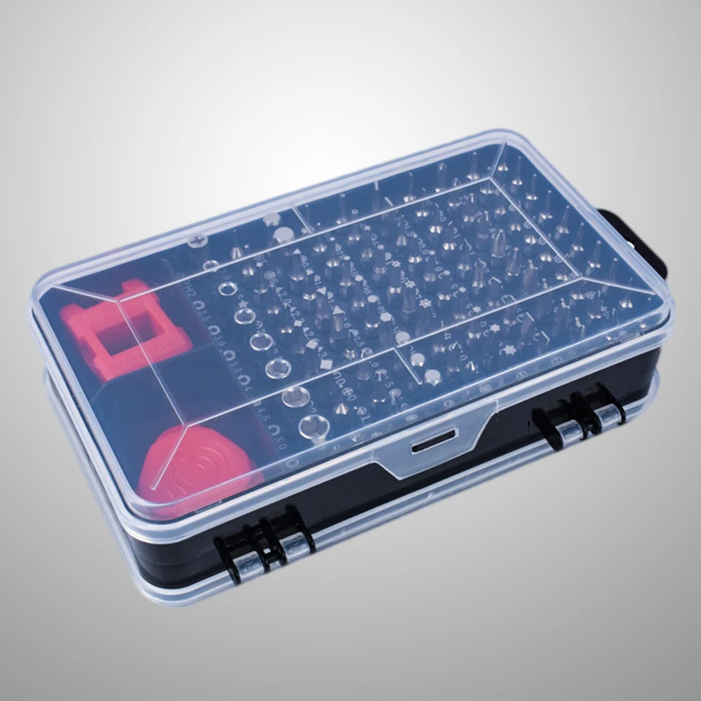 

112 in 1 Mobile Phone Repair Tool Magnetic Screwdriver Kit Disassemble Precision Bit Set Sturdy Steel Durability