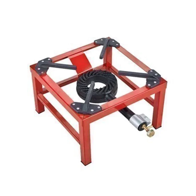 LPG Gas Burner Cooker Cast Iron Boiling Ring Camping  100kg Pot Catering