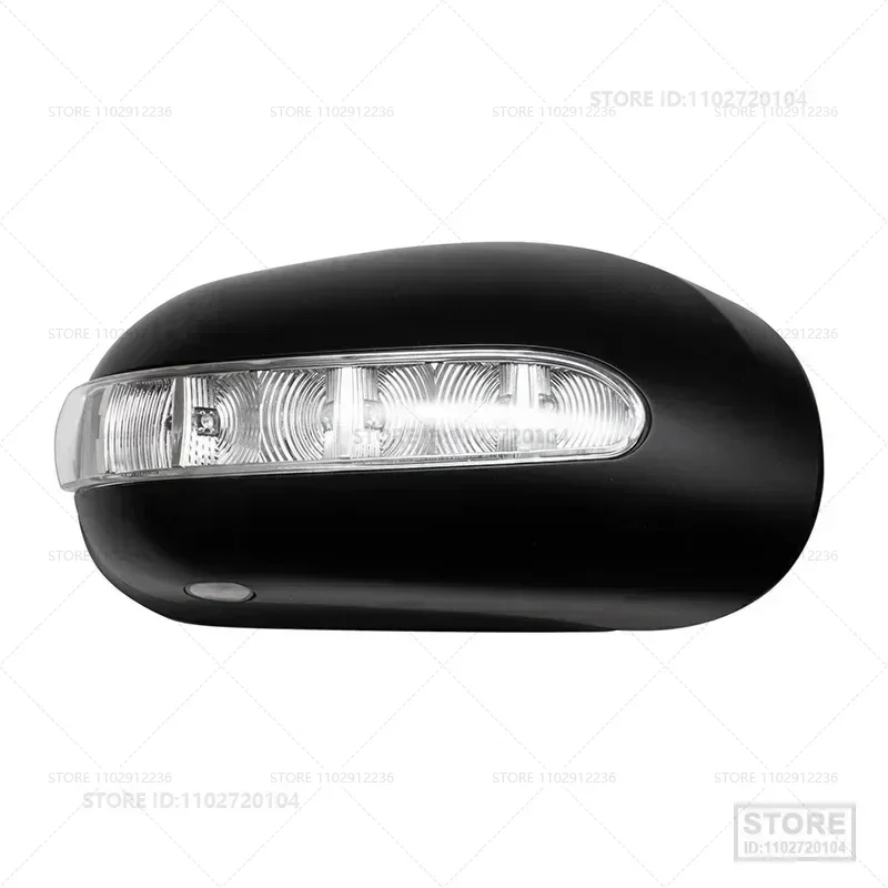 For 2000-2006 Mercedes-Benz S430 S500 S600, S55 AMG (W220) Mirror Housing Back Cover (Matte Without Paint) 2208100964 2208101064