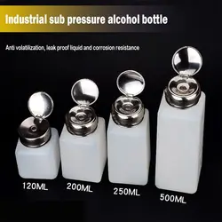 100/200/250/500ML Liquid Alcohol Split Bottle Anti Volatilization Flux Bottle Press Type Split Bottle