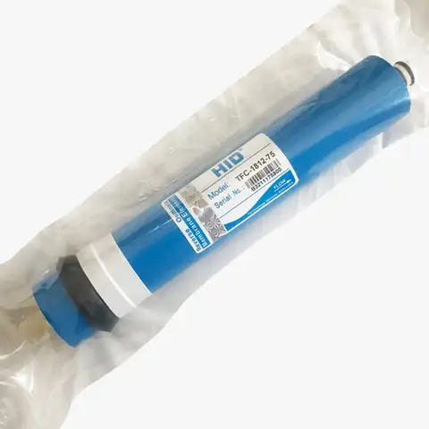 Membrana HID TFC 1812- 75 GPD RO para filtro de água de 5 estágios, purificador, tratamento, sistema de osmose reversa, padrão NSF/ANSI