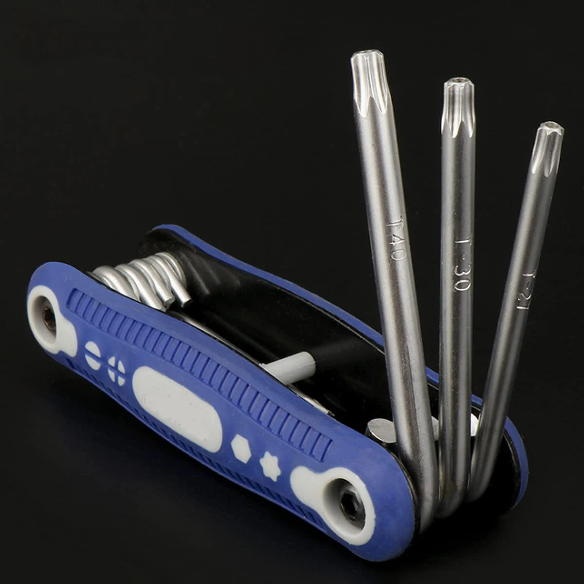 8 in 1 Multifunctional Precision Screwdriver Folding Set Household Screwdriver Cross Plum Blossom Suit 8Pcs  Repair Tool Kit