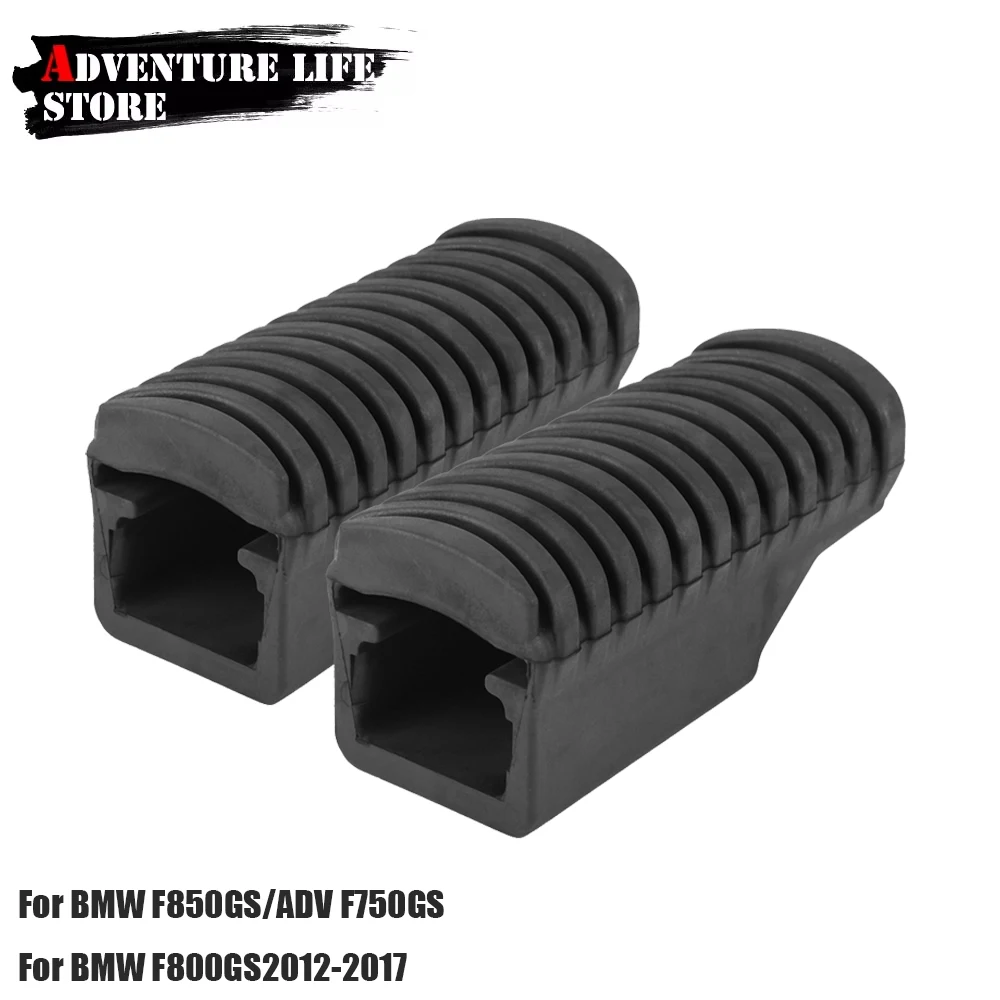 

For F800GS 2008-2017 Motorcycle Accessories Rear Footrest Foot Pegs Cover Rubber For BWM F750GS F850GS 2018-2024 GS850 Adventure