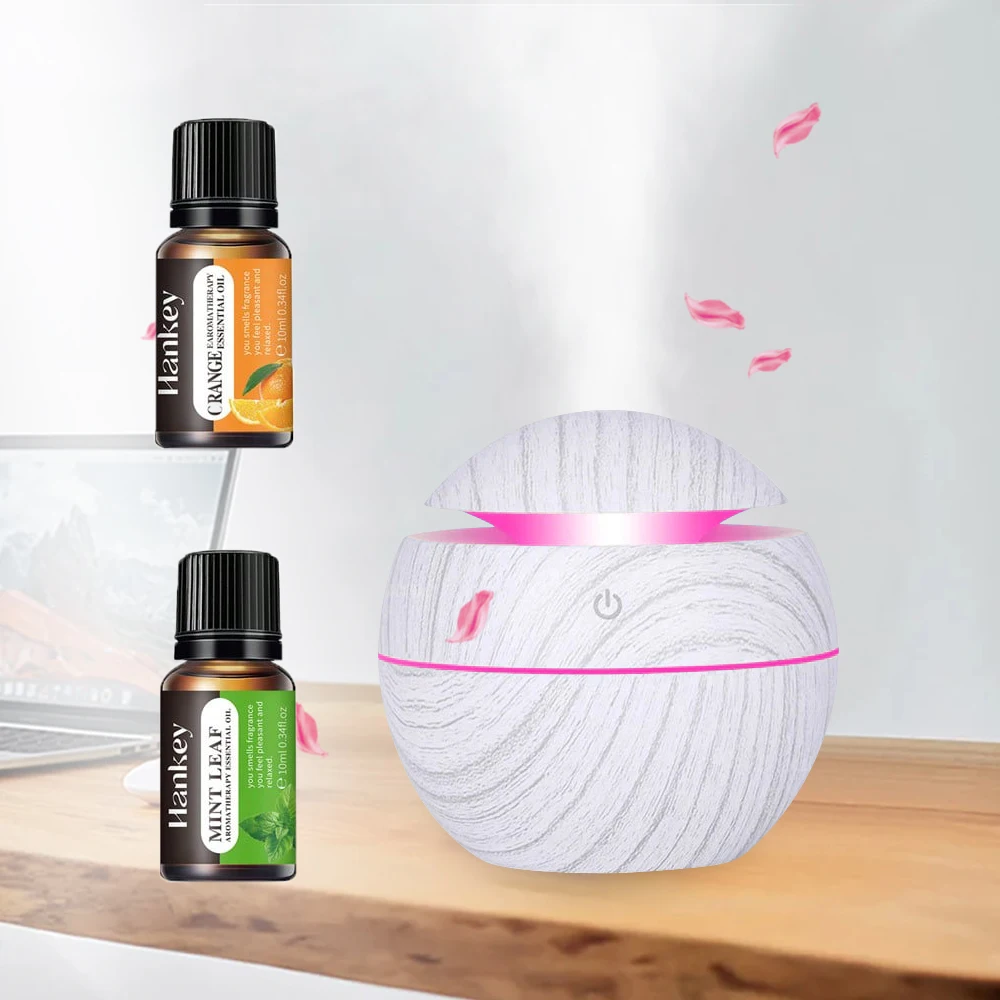 

Compact 130ml Travel Humidifier Space-Saving Design, USB-C Charging & Ambient Glow for Home/Car/Office