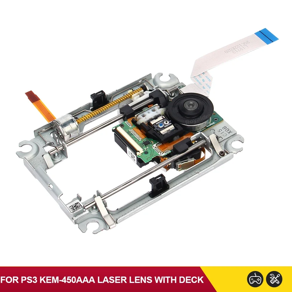 Replacement KEM-450AAA KEM 450AAA For PS3 Slim 2000 2500 3000 KEM 450 AAA Laser Lens With Deck For Playstation3 PS3 Slim Console