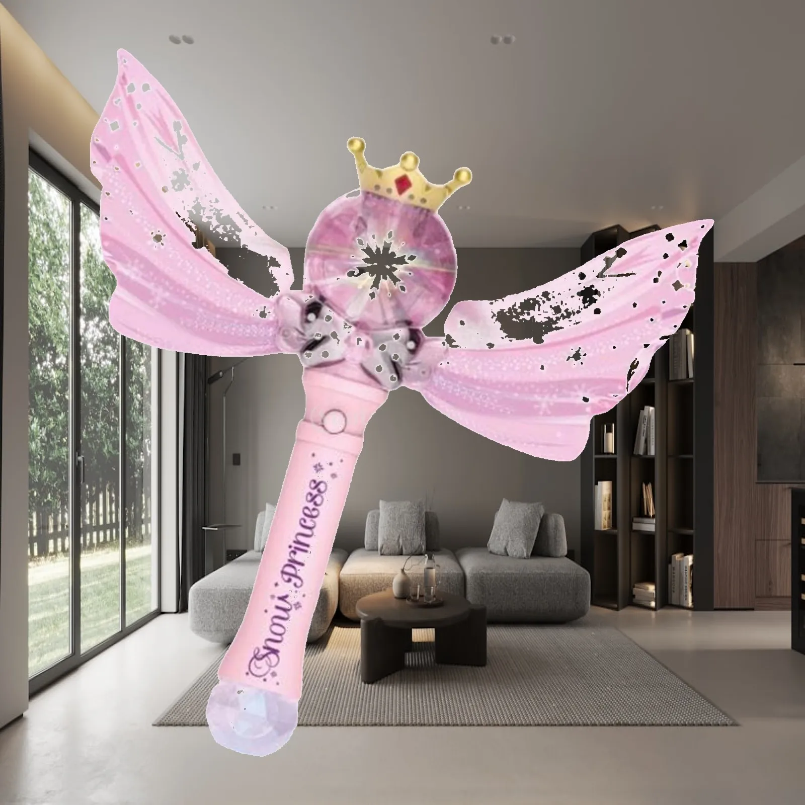 Bubble Maker Refill Solution Funny Cartoon Gifts Light up Electric Bubble Blower for Girls Boys Backyard Outdoor Indoor Activity