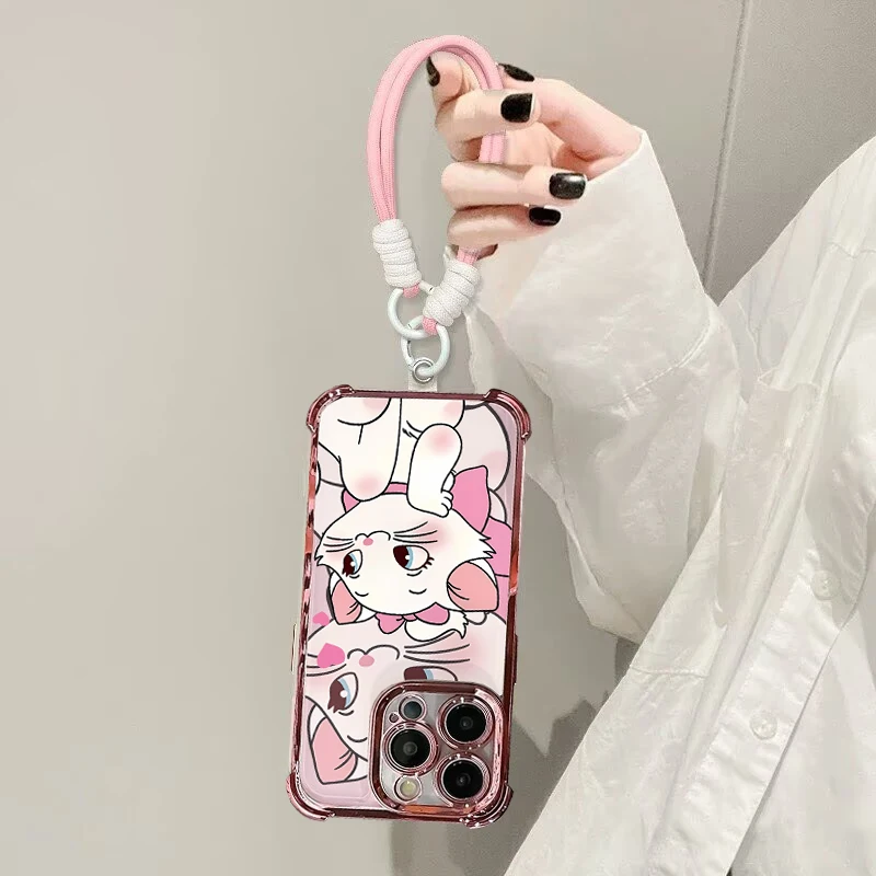 M-ماري القط اللوحة الوردي سلسلة الحال بالنسبة ممن لهم A2 A3 A5 A6 برو A5X A3X A16 A17 A38 A57 A15s A35 A16s A18 A60 A78 A98 A58 A79 غطاء #4