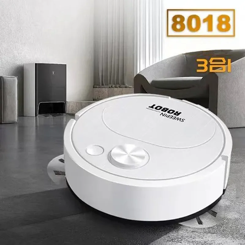 High Quality 3-In-1 Usb Rechargeable Sweeping Robot Portable Wireless Sweeping Robot Can Clean Rooms In All Directions