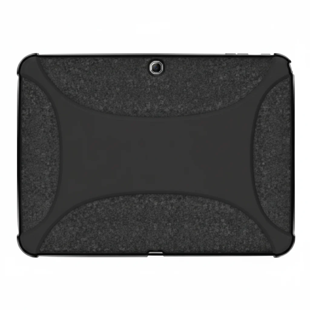 

Amzer AMZ96101 Прочный силиконовый чехол Jelly Skin для Samsung Galaxy Tab 3 101 дюймов — черный — текстурированный — силикон — в употреблении — как новый