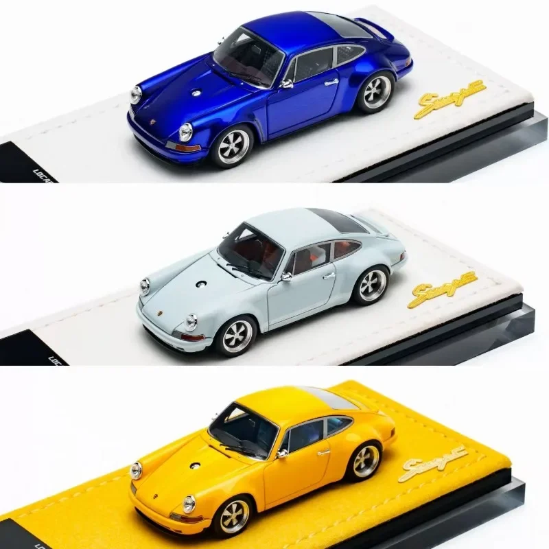 LM LOCARNO 1/64 964 Coupe Singer Resin Motor Vehicle Toy Die-casting Metal Model Collection Christmas Gift Gifts for Men