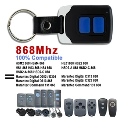 New Style Pilot Hormann Marantec Berner Garage Door Remote Control 868 MHz Duplicator hs1 hs2 hs4 hsz1 hsz2 hsp4 hsp4-c 868