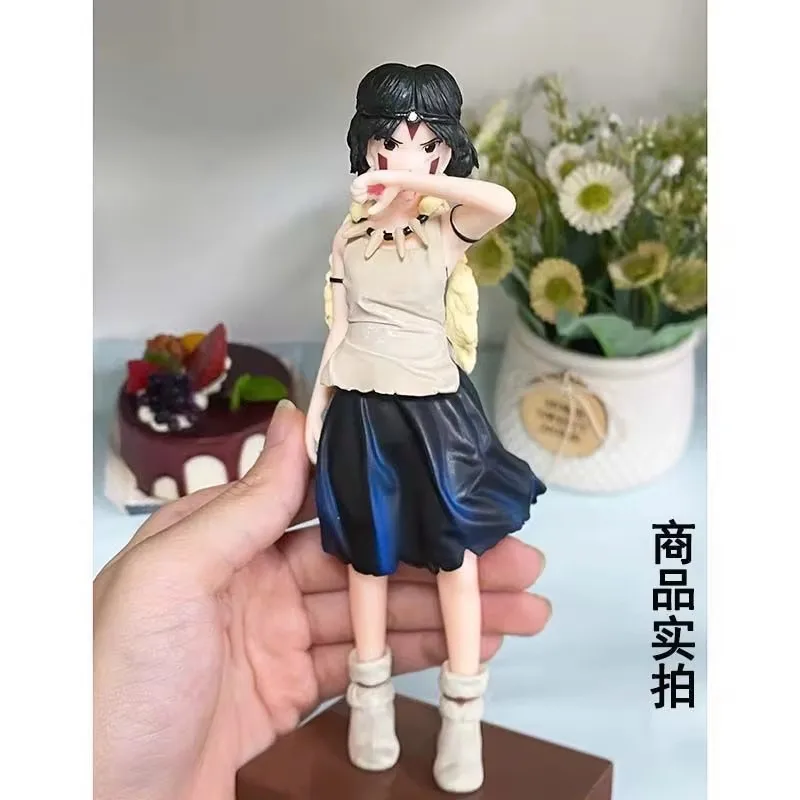 19Cm Prinses Mononoke Anime Figuren Prinses Mononoke San Actiefiguur Schattig Meisje Pvc Standbeeld Model Pop Verzamelbare Speelgoedgeschenken