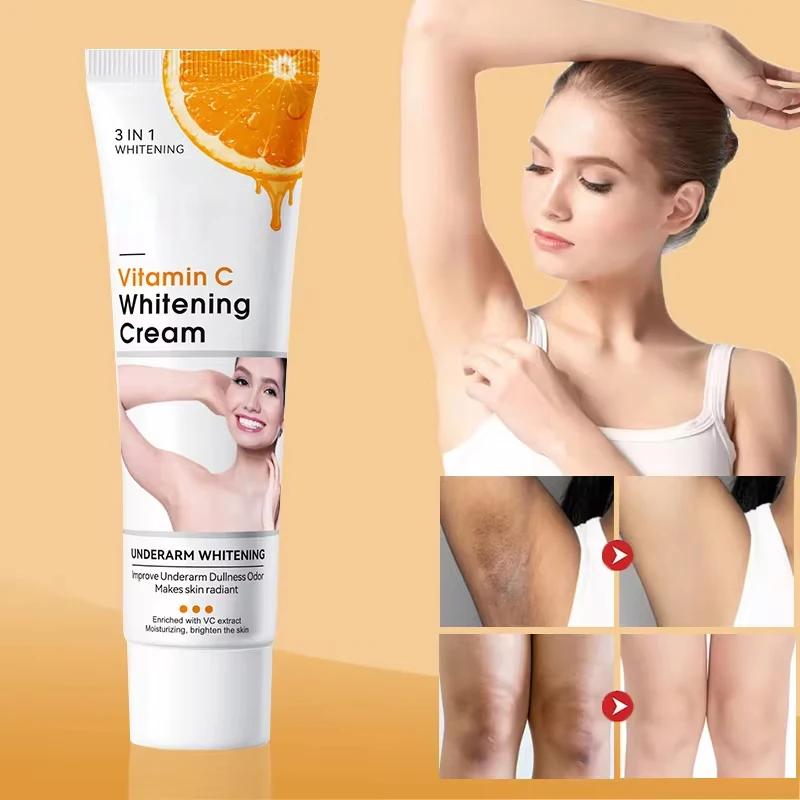 

Body Whitening Cream Whitening Private Areas Underarm Knee Elbow Skin Care Moisturizing Nourishing Removing Pigment Deposits 50g