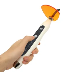 Dental Wireless LED Curing Light Curable Resin Oral Hygiene Wireless Device Blue Purple Led Dental Photopolymerizer Lamp