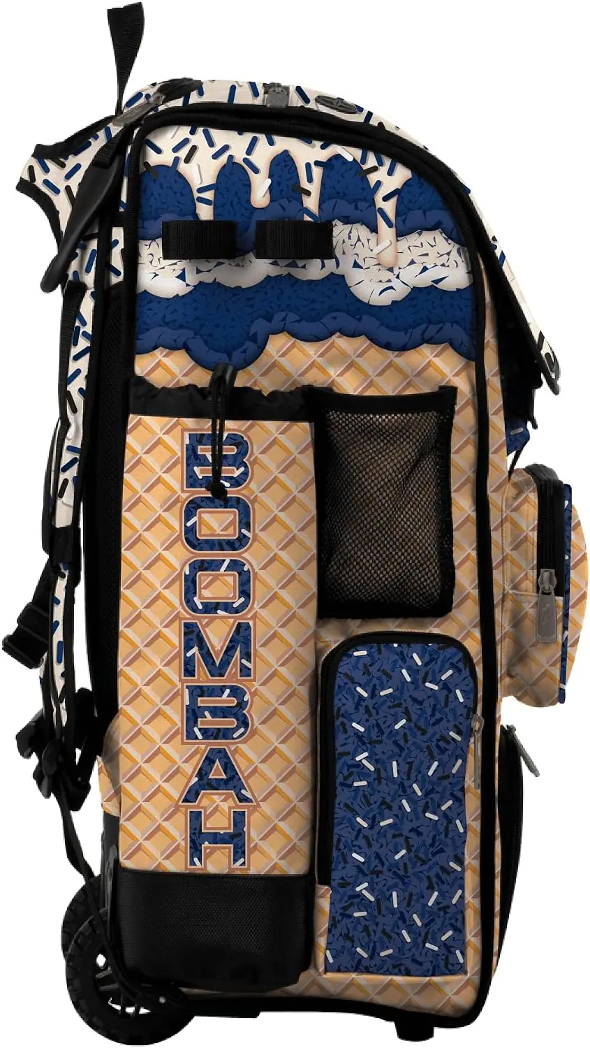 Rolling Bat Backpack Ice Cream Hybrid Wheeled Option