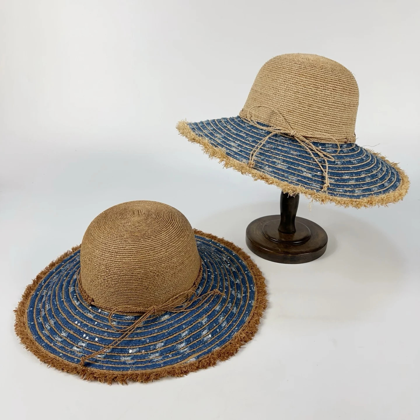 spring-summer-wide-brim-straw-hat-women's-beach-vacation-fisherman-hat-sun-protection-rafi-grass-braided-casual-style-adjustable